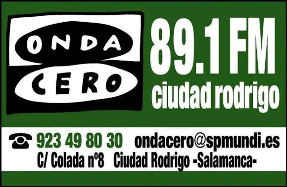 Onda Cero Ciudad Rodrigo 89.1 FM - Ciudad Rodrigo