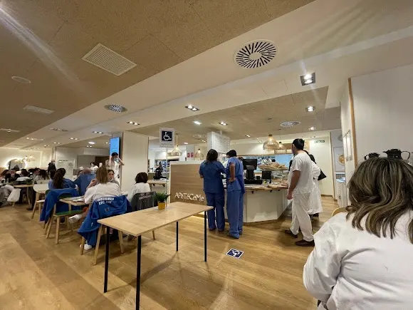 Cafetería Apetéceme Hospital Universitario de Salamanca.