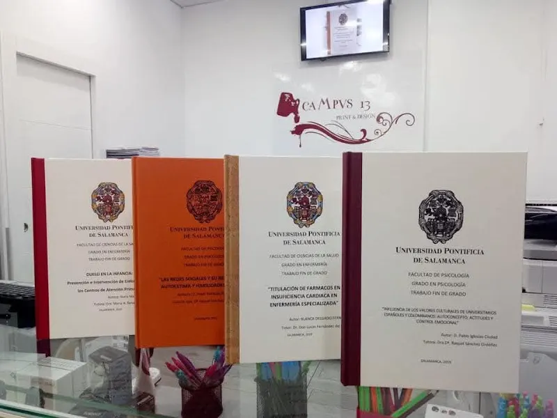 CAMPUS13 print&design [Cabadoblack S L] - Imprenta en Salamanca - foto 2