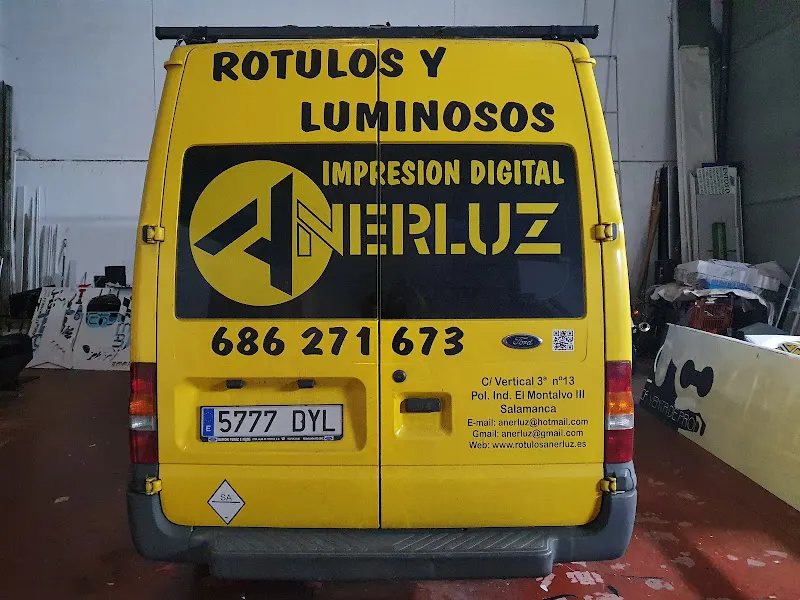 Rótulos Anerluz Salamanca - Serigrafía en Carbajosa de la Sagrada - foto 2