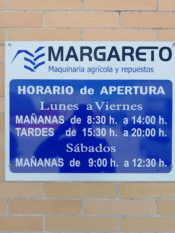 AGRICOLA MARGARETO - Proveedor de equipos agrícolas en Salamanca