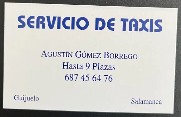 Taxis Agustín Gómez Borrego - Servicio de taxis en Béjar