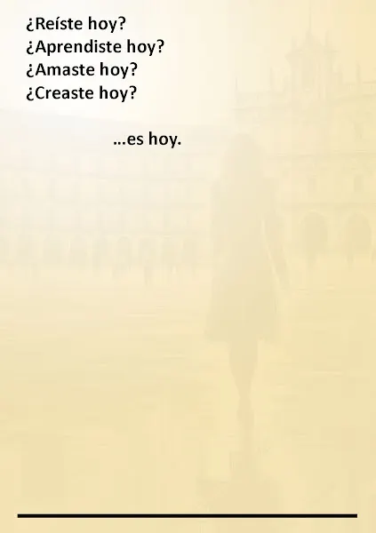 Vive, viniste a eso