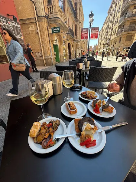 Café colonial en Salamanca