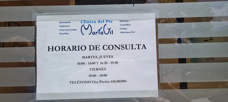 Clínica del Pie María Gil
